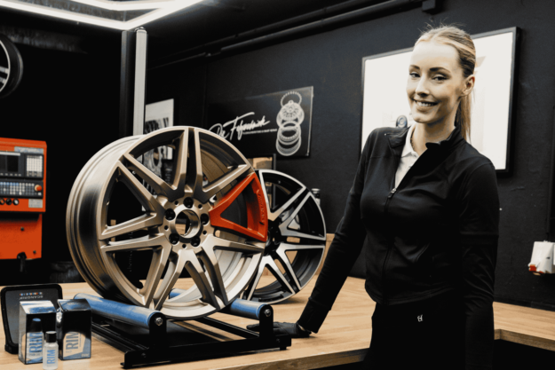 Premium-Service bei der Felgenschmiede. Die Keramikversiegelung für Felgen – in Kooperation mit RVR Detailing.