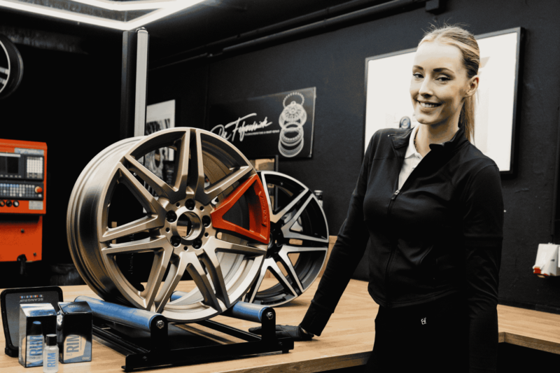 Premium-Service bei der Felgenschmiede. Die Keramikversiegelung für Felgen – in Kooperation mit RVR Detailing.